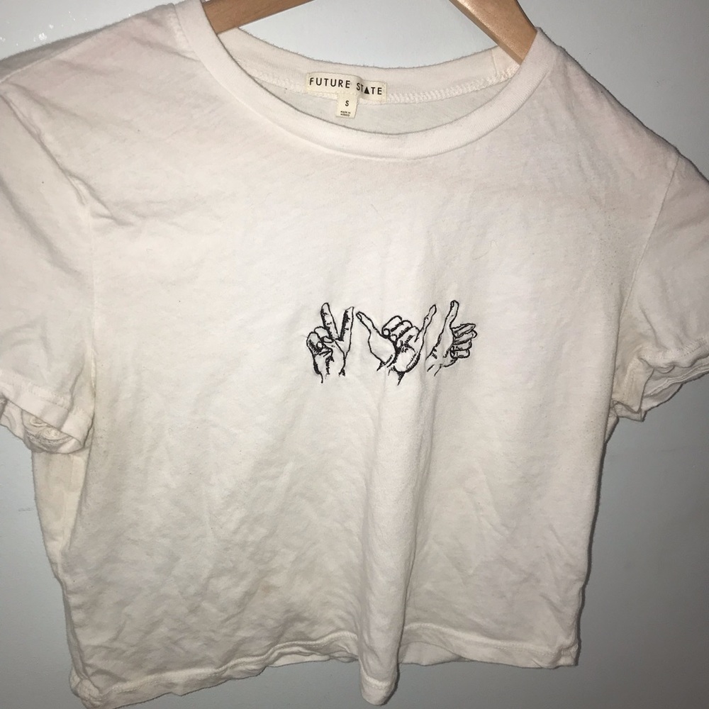 Future Slate crop top